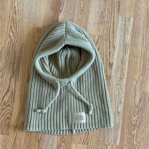 Olive Green North Face Balaclava